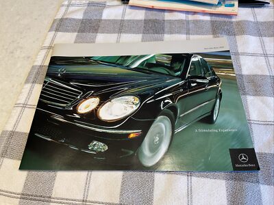 2004 Mercedes Benz 44-page Car Sales Brochure - G500 CL600 SL600 S430 SLK320 AMG