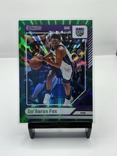 2024-25 Panini Donruss - De'Aaron Fox #26 Holo Green Laser