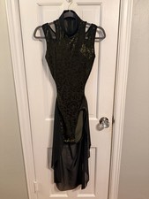 Weissman Olive Green Lyrical Dance Costume D11687 Adult Medium