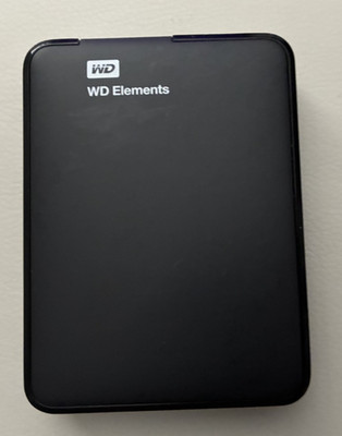 Western Digital Elements 2TB,Extern,5400RPM (WDBU6Y0020BBK-EESN) Tragbar