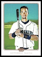 Franklin Gutierrez 2010 Topps 206 #201 Mariners MLB READ FREE SHIP AutographDen
