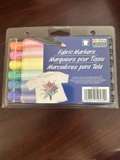 Uchida Marvy Fabric Markers, Pastel Colors, Slightly Used