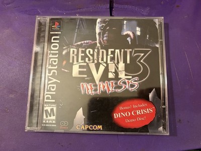Resident Evil 3: Nemesis (PlayStation 1, 1999) Complete w Reg Card,Manual & Demo