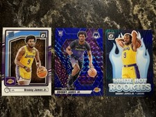 2024-25 Panini Mosaic Basketball Lakers Bronny James (RC) Purple/blue 65/199