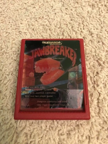 Atari 2600 Jawbreaker RARE! Tigervision 1982 Cartridge Video Game Screenshot Fun