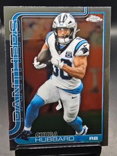 2025 Topps Chrome Chuba Hubbard #42