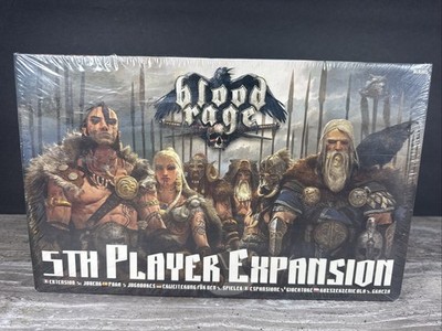 Blood Rage 5th Player Expansion Viking Bloodrage CMON Board Game Guillotine THG