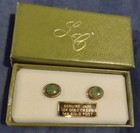 Vintage Sara Coventry Earrings, Necklace, Jade, Turquoise, onyx Lot W/boxes — photo 5