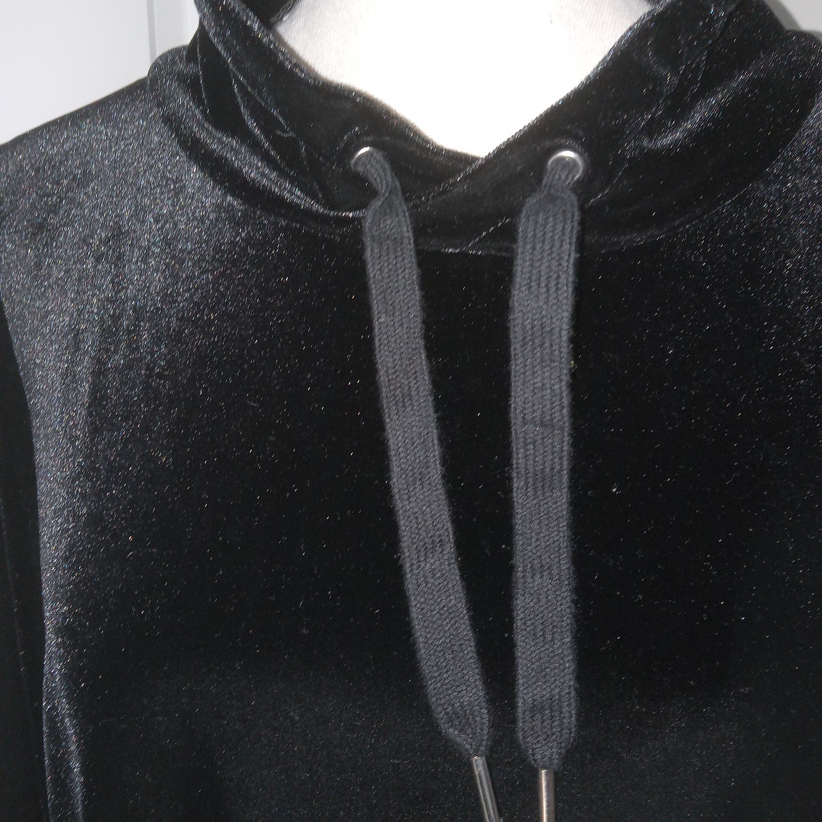 Gap Maternity Velvet Pullover Drawstring Collar S… - image 3