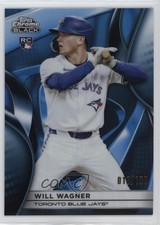 2025 Topps Chrome Black Blue Lava Refractor 16/150 Will Wagner #71 16wc