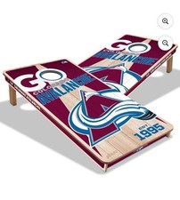 YouTheFan NHL Colorado Avalanche 2' x 4' Cornhole Board - No Bags - Brand New