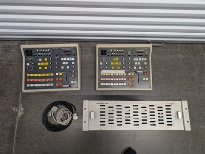 Vintage Grass Valley Broadcast Switcher Model 110 - Complete Setup, Untested