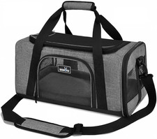 Airline Approved Pet Carrier, TSA Approved Soft Sided Travel Bag for Small Dogs