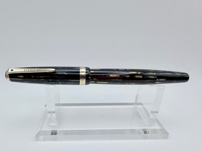 Parker Duofold Senior Vacumatic - Blue - 14k Fine - Refurbished and writing!