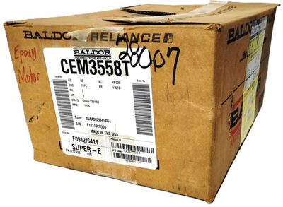 #ad #ad Baldor CEM3558T 230 460 V 1760 RPM 2 HP Super E General Purpose Motor $499.99
