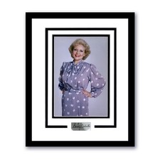 Betty White "The Golden Girls" AUTOGRAPH Signed 'Rose' Framed 11x14 Display ACOA