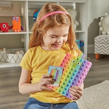 Numberblocks Heroes with Zeroes Mathlink Cubes Activity Set Preschool Learning