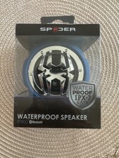 Spider Portable Bluetooth Waterproof Speaker BT802 with Microphone in Blue