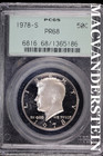 1978-S Kennedy Half Dollar- PCGS PR 68- Lustrous No Reserve #SLA1241 — photo 1
