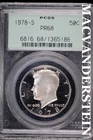 1978-S Kennedy Half Dollar Proof — photo from another recent sale
