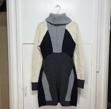 ZARA WOMAN SRPLS DRSS 09 SHORT COLLARED WOOL DRESS SIZE XS BNWT RRP £149