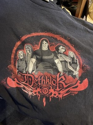 Rare! Dethklok Band Metalocalypse Cotton Black S to 5XL Tee Shirt VK353
