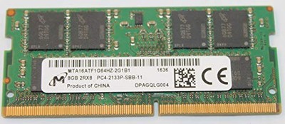 Micron DDR4 8GB×2枚セット PC4-2133P-UBB-11 Micron 8GB DDR4 2Rx8 PC4-2133P-UBB MTA16ATF1G64AZ-2G1B1 Desktop