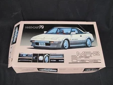 Fujimi 1/24 Scale Model Car Kit Toyota MR2 Super Charger T-bar Roof 