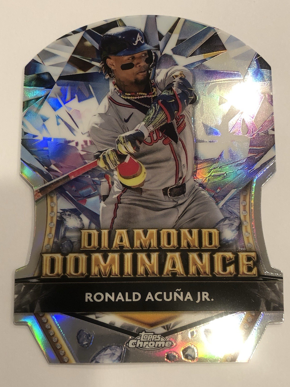 Ronald Acuna Jr. 2024 Topps Chrome Update Diamond Dominance #DD-15 Braves MLB