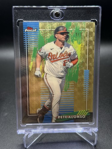2026 Topps Finest MLB Pete Alonso Superfractor 1/1 Orioles #64