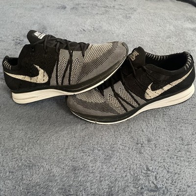 Nike Flyknit Trainer Oreo Size 10 Black White AH8396-005 RARE