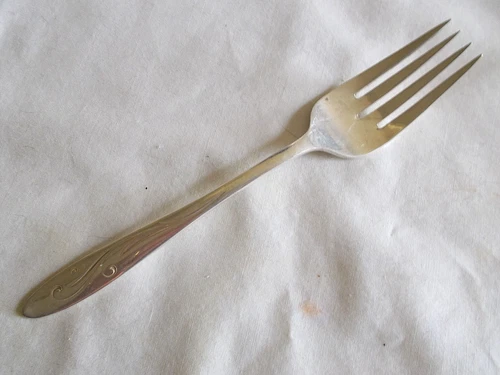 VINTAGE TOWLE AWAKENING STERLING SILVER SALAD FORK