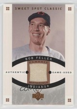 2005 Upper Deck Sweet Spot Classic Classic Materials Bob Feller #CM-BF HOF 2k3