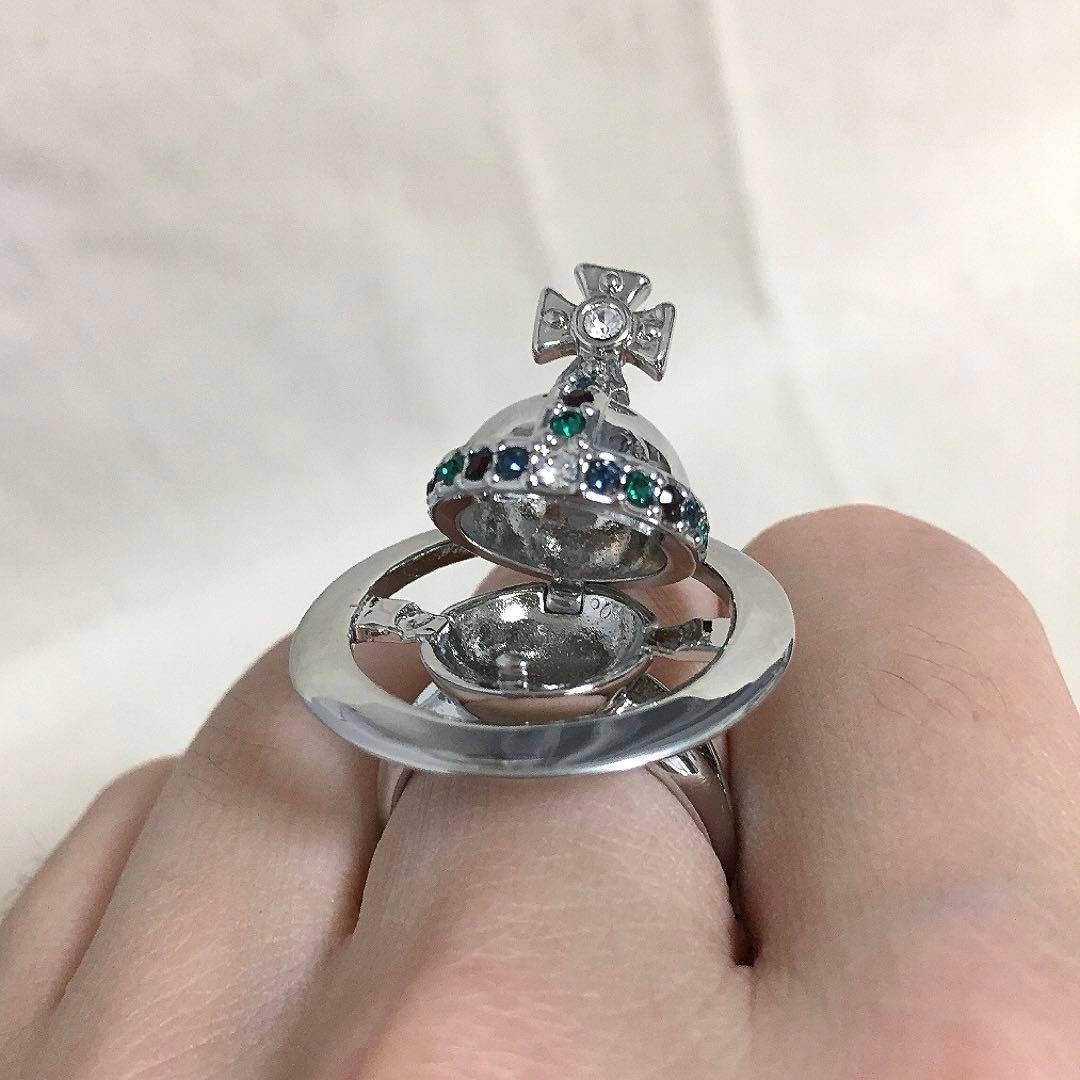 Vivienne Westwood Poison Ring Size 10 Silver w/Pouch NO BOX | eBay