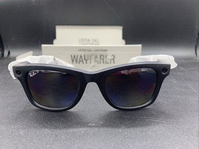 Ray-Ban Meta Wayfarer Smart Glasses w/ Polarized Lenses (RW4006