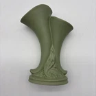 Weller Vase Double Cornucopia 9.5” tall