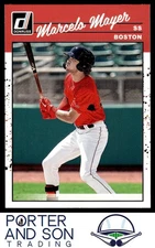 Marcelo Mayer 2023 Donruss #248 Boston Red Sox Baseball Card