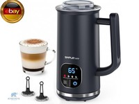 MilchaufschäUmer Elektrisch 4-In-1, HeißEr &Amp; Kalter Milchschaum, Milch E