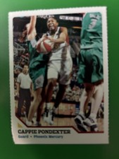 2006 SI Kids CAPPIE PONDEXTER Rookie Card, Phoenix Mercury/ WNBA #107
