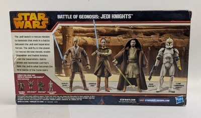 Star Wars Saga Legends Battle of Geonosis Jedi Knights Sealed