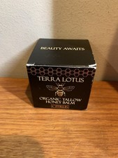 Terra Lotus Organic Beef Tallow Balm w/ Raw Honey Citrus Moisturizing Cream 2oz