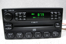 Ford Oem Single Cd Player Amfm Radio Escape Ranger F150 F250 F250 Econo 99-08