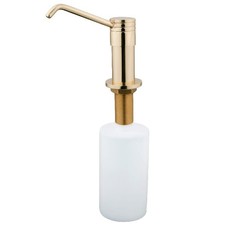 Kingston Brass SD260 Milano Deck Mounted Soap Dispenser - Brass
