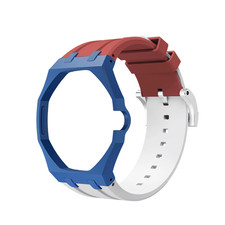 Bioceramics Watch Case Silicone Band for Swatch X AP Royal POP Upgrade