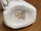Vtg Belleek Porcelain Maiden Creamer White & Yellow Ireland 5” Brown Stamp — photo 7