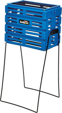 Ballport Tennis Ball Hopper Holds 80 Balls Durable and Lightweight Blue