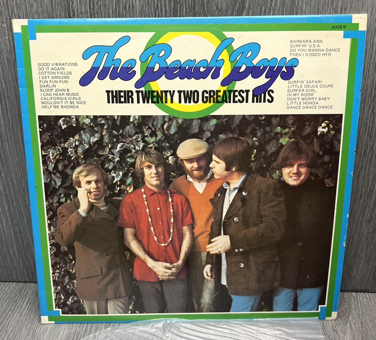 Vintage Beach Boys Vinyl Record Their 22 Greatest Hits 1973 Sound