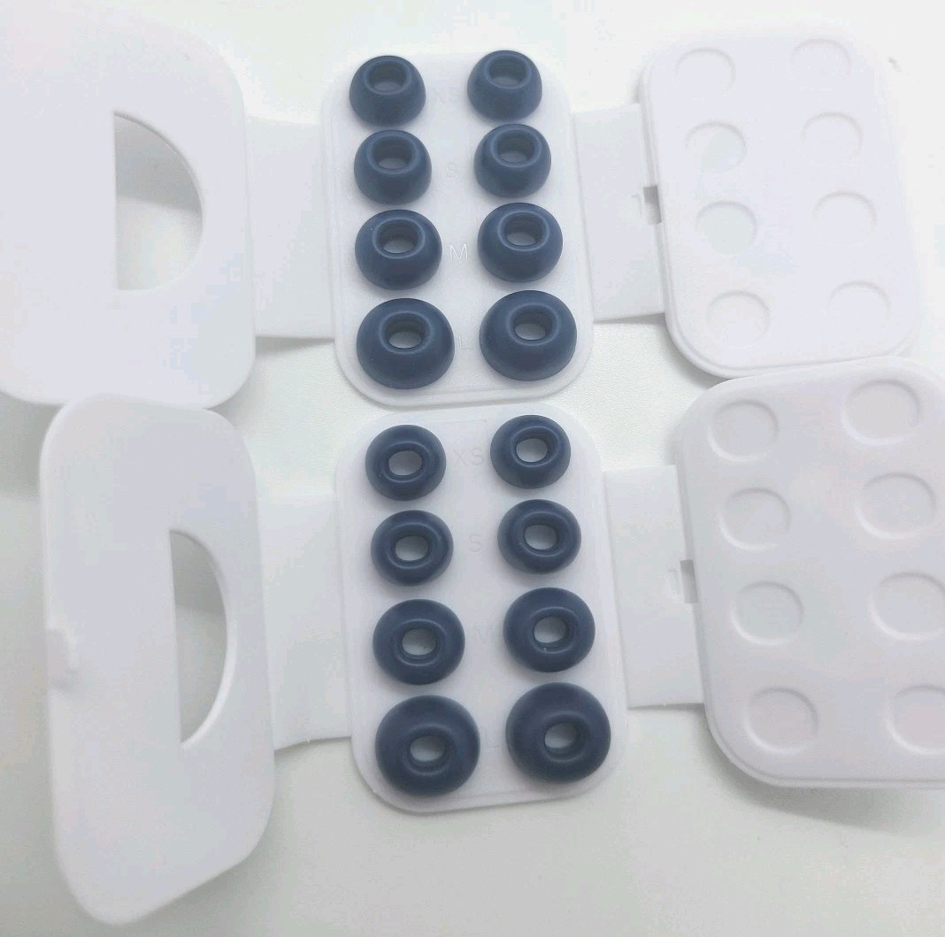 Upgrade your Apple AirPods Pro 1st or 2nd Gen with XS/S/M/L Silicone Ear Tips Replacement Set of 2-image