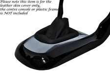 Schwarz Naht Für Citroen C3 DS3 2009-2013 Leder Schaltsack Nur Maßgefertigt Neu