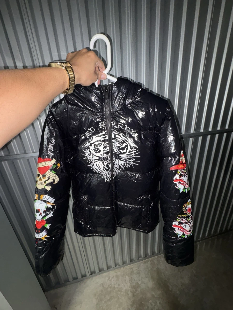 Preços baixos em Ed Hardy Casacos, jaquetas e Coletes Escudo